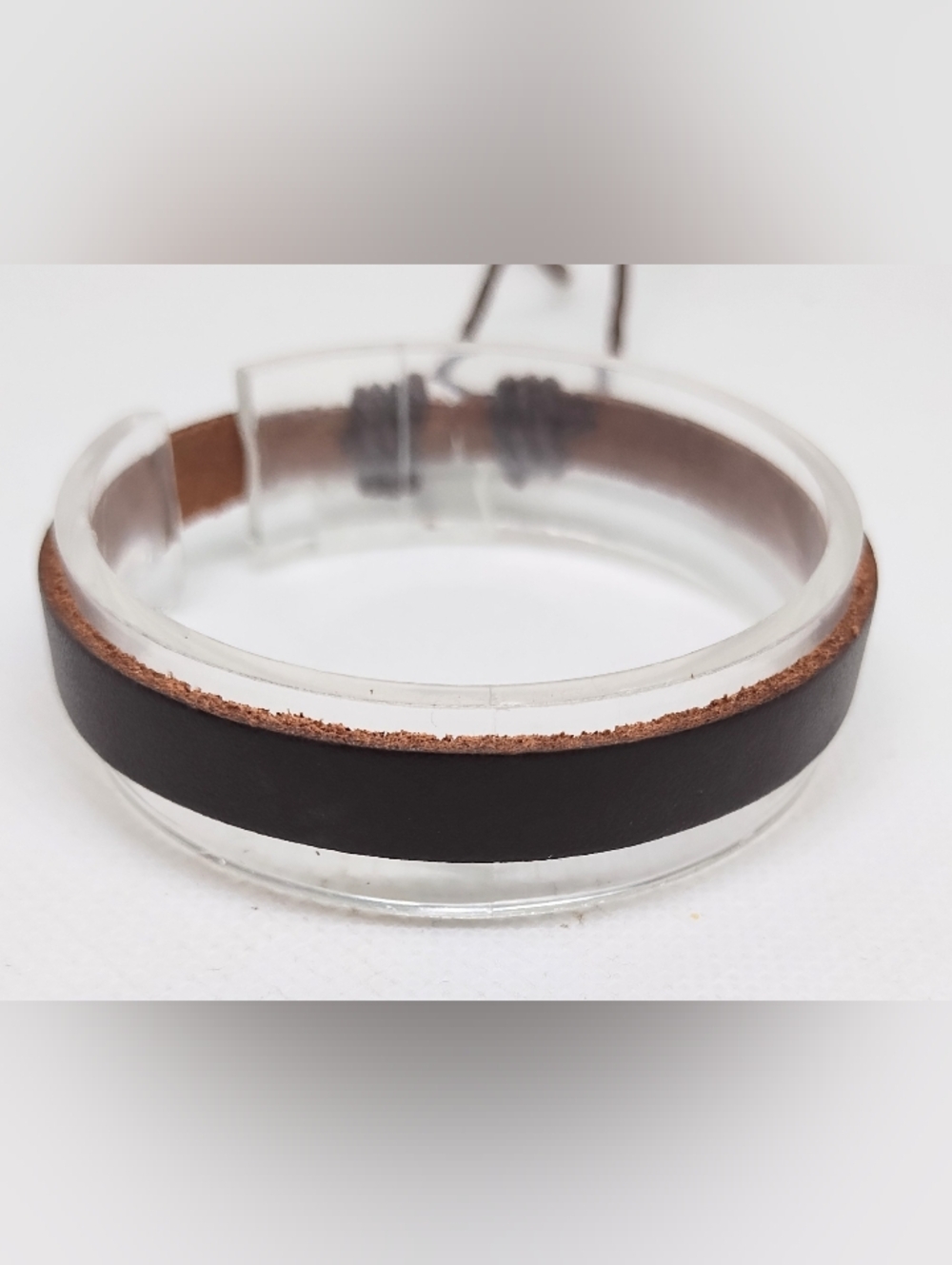 Men's Bracelet Leather Brown New‎ Jewelry G8